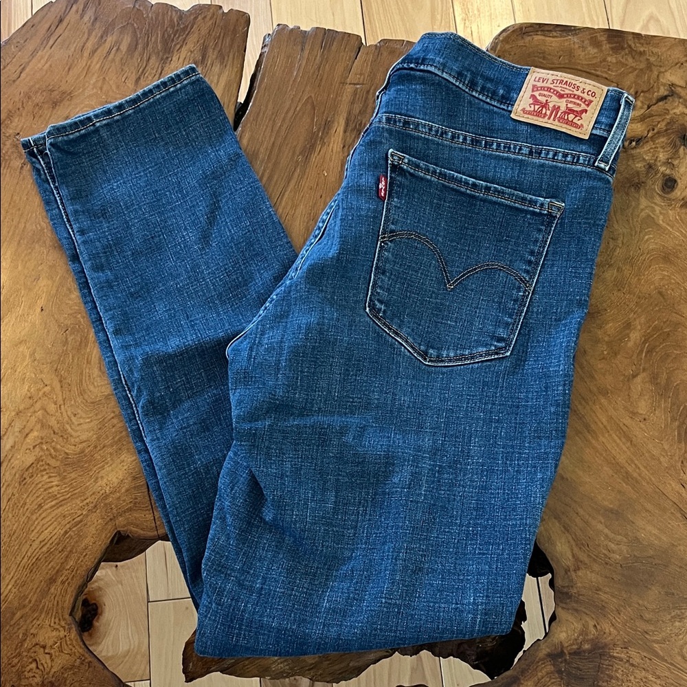 Levi's Women's Skinny Jeans - Dark Blue